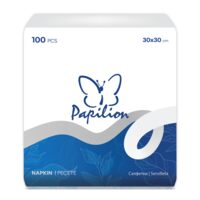 Servetele Pentru Masa Papilion 30X30cm, 100 Buc