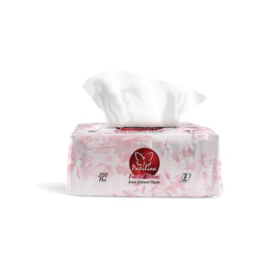 Servetele Faciale Papilion Eco, 250 Foi