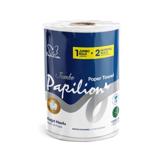 Prosoape Hartie Papilion Jumbo Extra Eco, 2 Straturi, 120 Foi