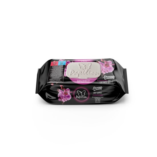 Servetele Umede Papilion Aroma Therapy Cu Capac, 120 Bucati