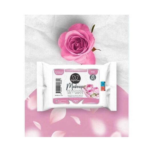 Servetele Umede Demachiante Papilion Rose , 20 Buc