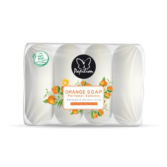 Sapun Solid Orange Papilion Set 70Grx4