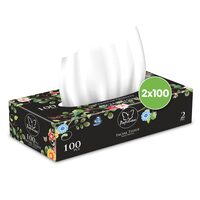 Pachet 2 x Servetele Faciale Cutie Papilion, 100 Foi