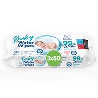 Pachet 3 x Servetele Umede Papilion Baby 99% Water 50 Buc